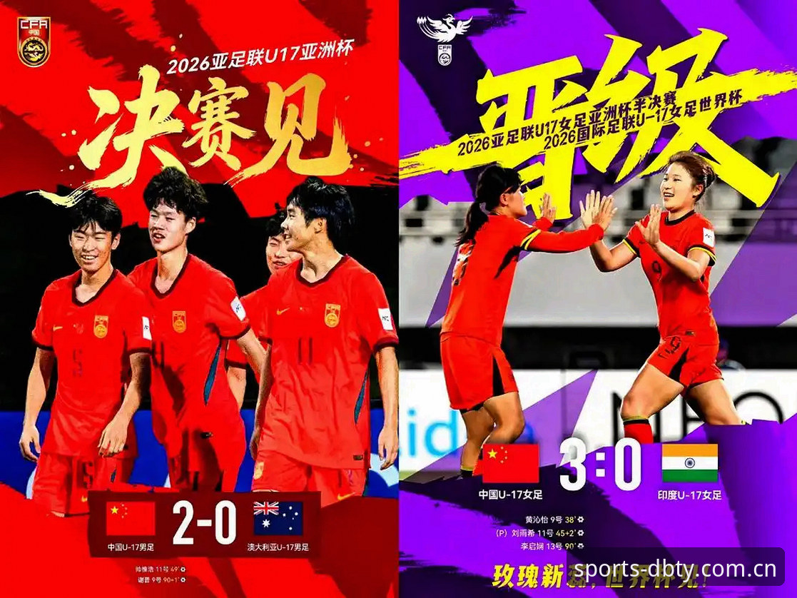 U17世界杯抽签结果对比：中男足vs中女足，谁更有突围希望？